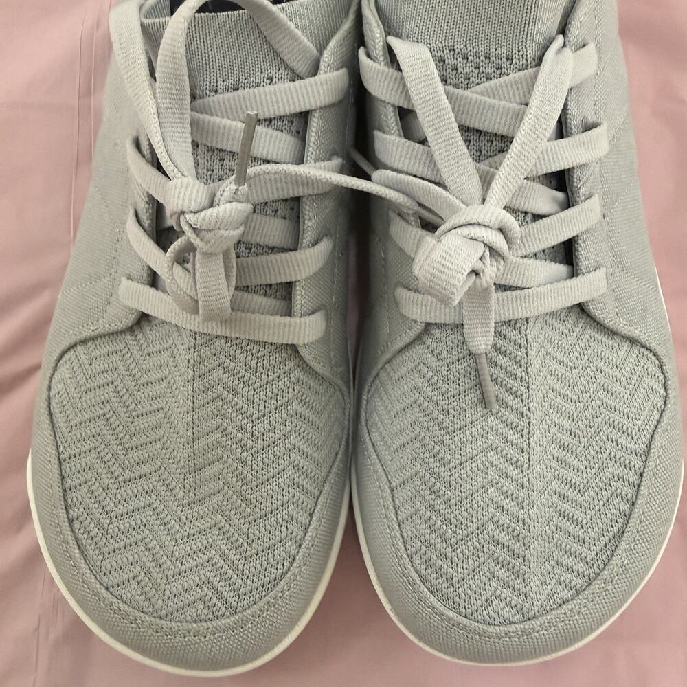 WHITIN Knit Lace Up Breathable Lightweight Gray Men's Sneakers EU 44